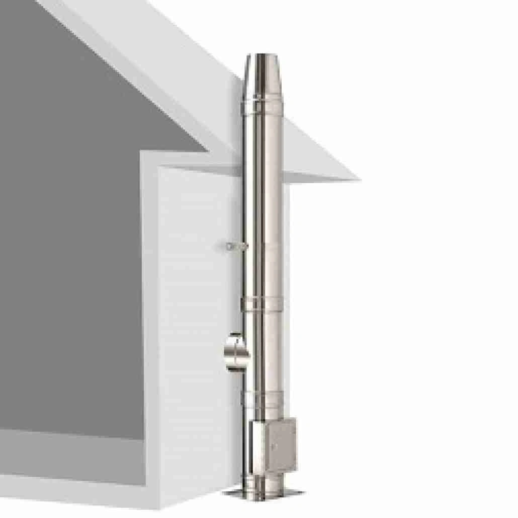 Cos de fum inox Schiedel ICS