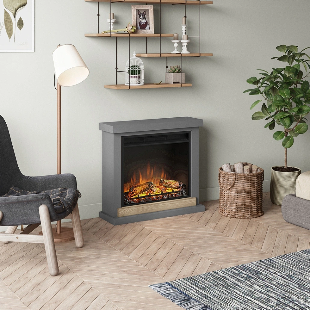 Hagen Solid Grey semineu electric