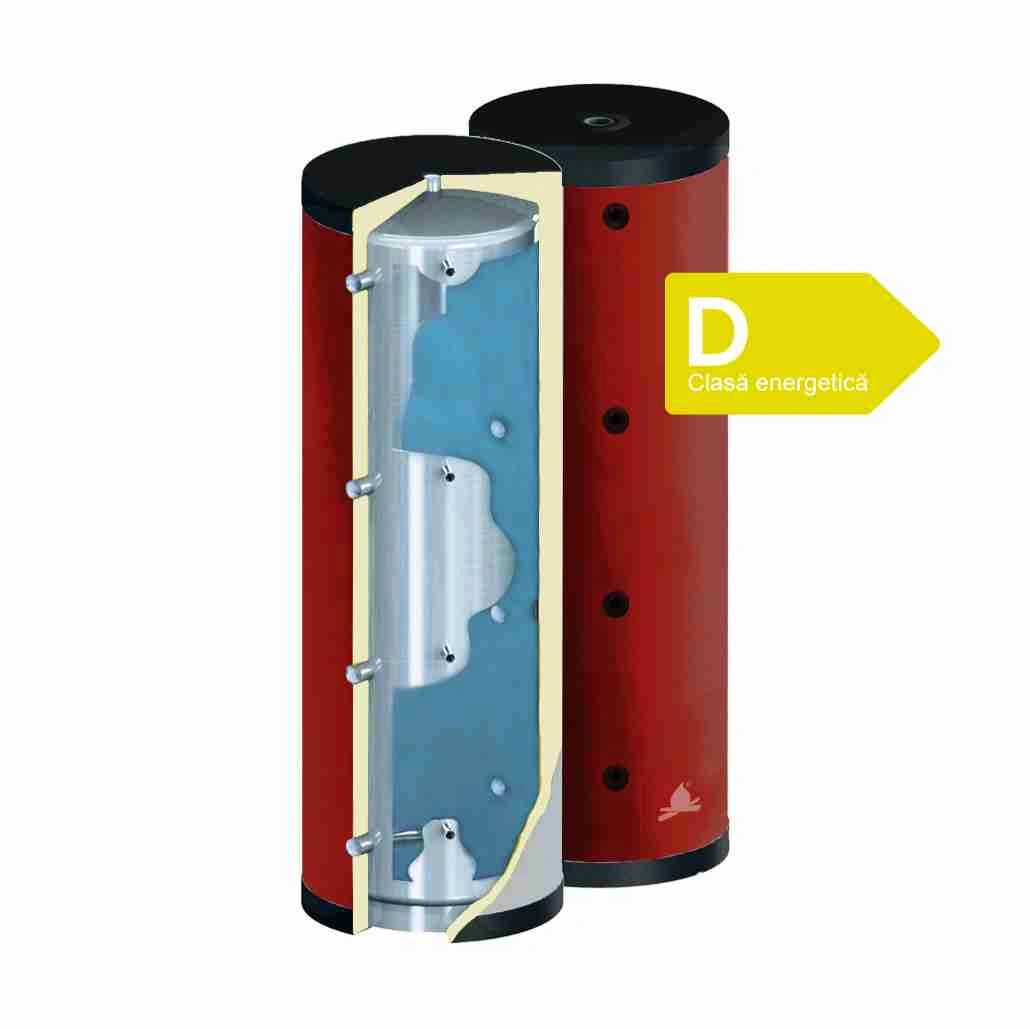 Puffer 600 litri fara serpentina imbracaminte izolatie